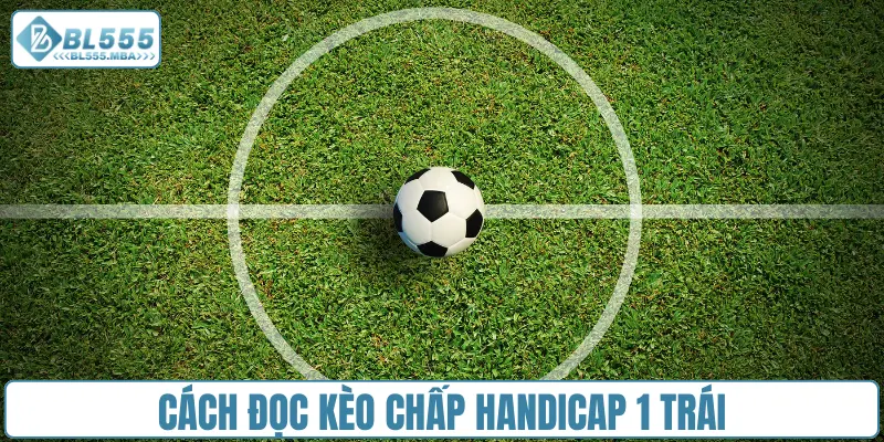 Cách đọc kèo chấp handicap 1 trái