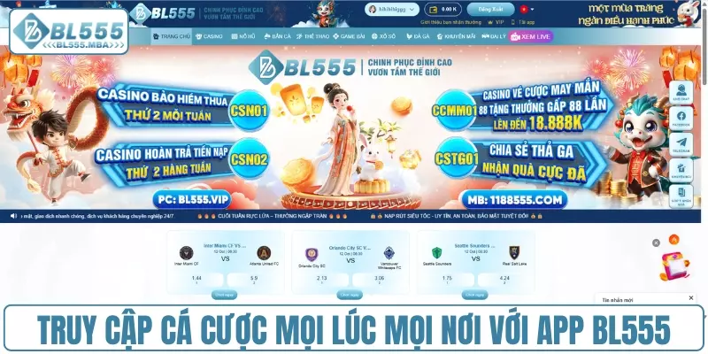 Truy cập cá cược mọi lúc mọi nơi với app BL555