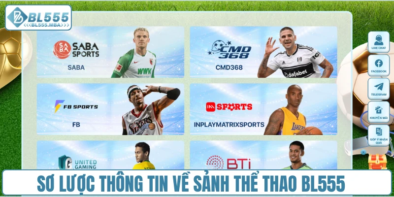 Sơ lược thông tin chung về thể thao BL555